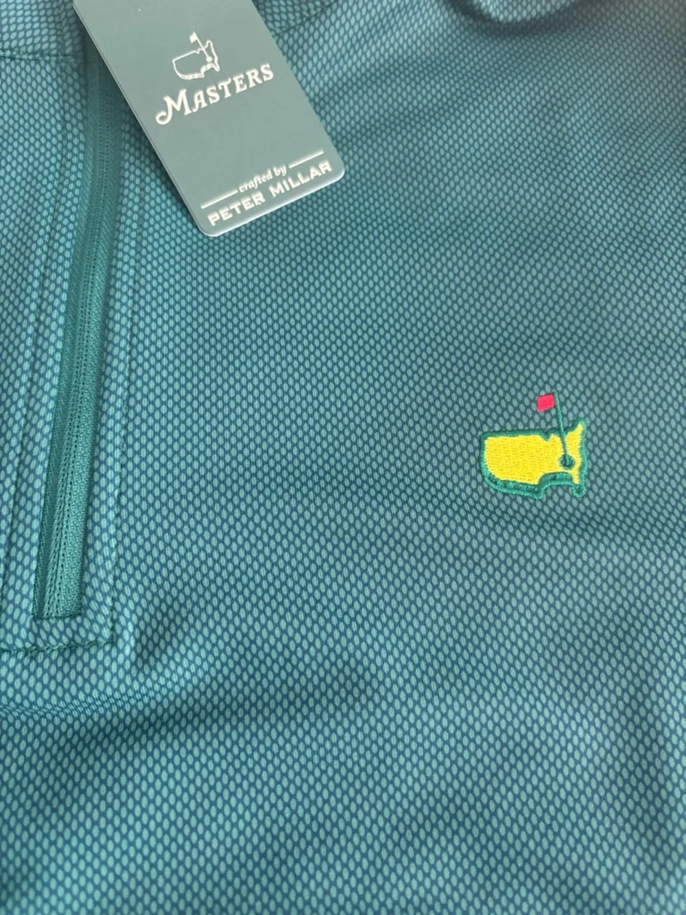 NWT Peter Millar Masters 2026 Quarter Zip Men’s size large - Picture 1 of 5
